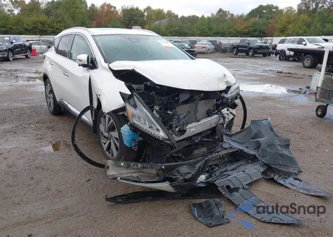 2020 Nissan Murano Sl Intelligent Awd из США, поврежденный, VIN 5N1AZ2CS1LN130357